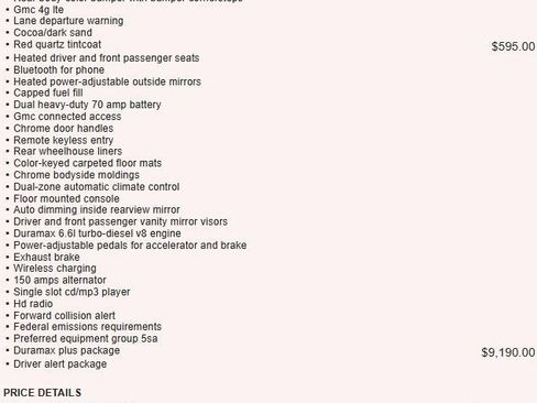 Used 2019 GMC Sierra 2500 Denali w/ Duramax Plus Package image 3