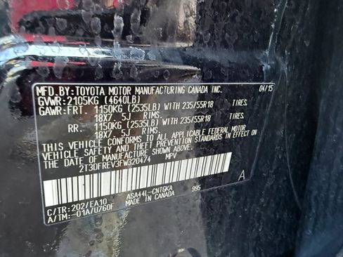 Used 2015 Toyota RAV4 Limited w/ Technology Package AWD/4WD image 22