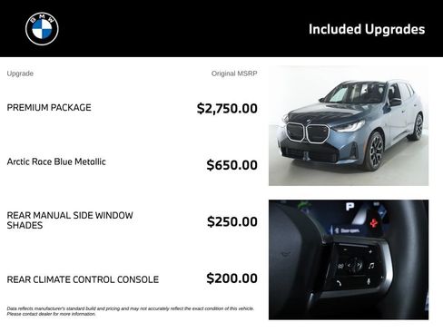 Used 2026 BMW X3 M50 AWD/4WD image 4