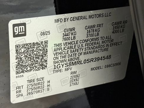 New 2025 Cadillac Escalade ESV Premium Luxury Platinum image 61