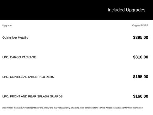 Used 2017 GMC Acadia Denali w/ LPO, Cargo Package image 3