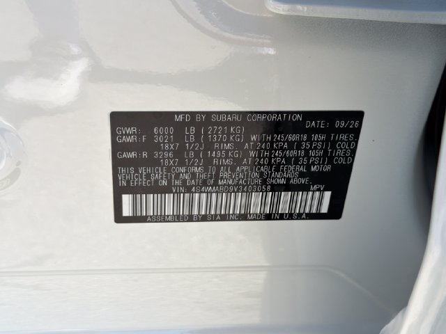 New 2027 Subaru Ascent Premium AWD/4WD image 25