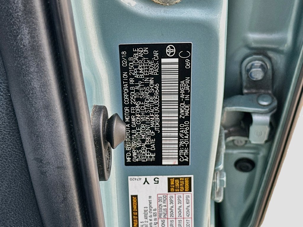 Used 2018 Toyota Prius Two w/ Prius Two Safety Plus Package FWD image 28