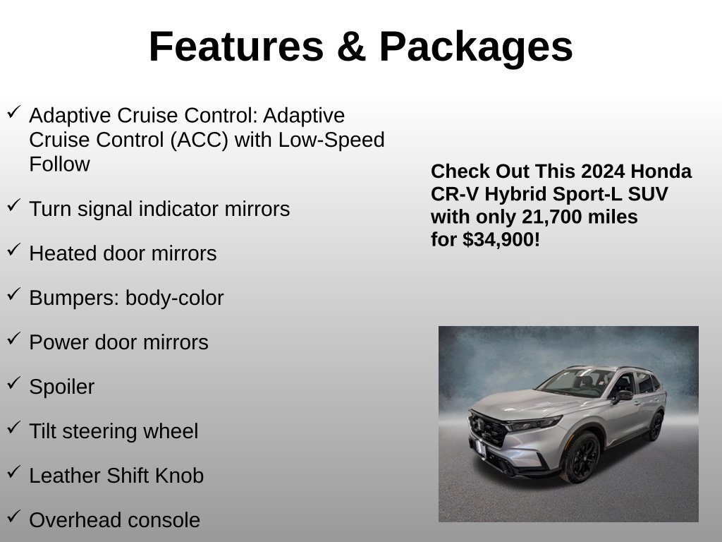 Used 2024 Honda CR-V Sport-L image 24