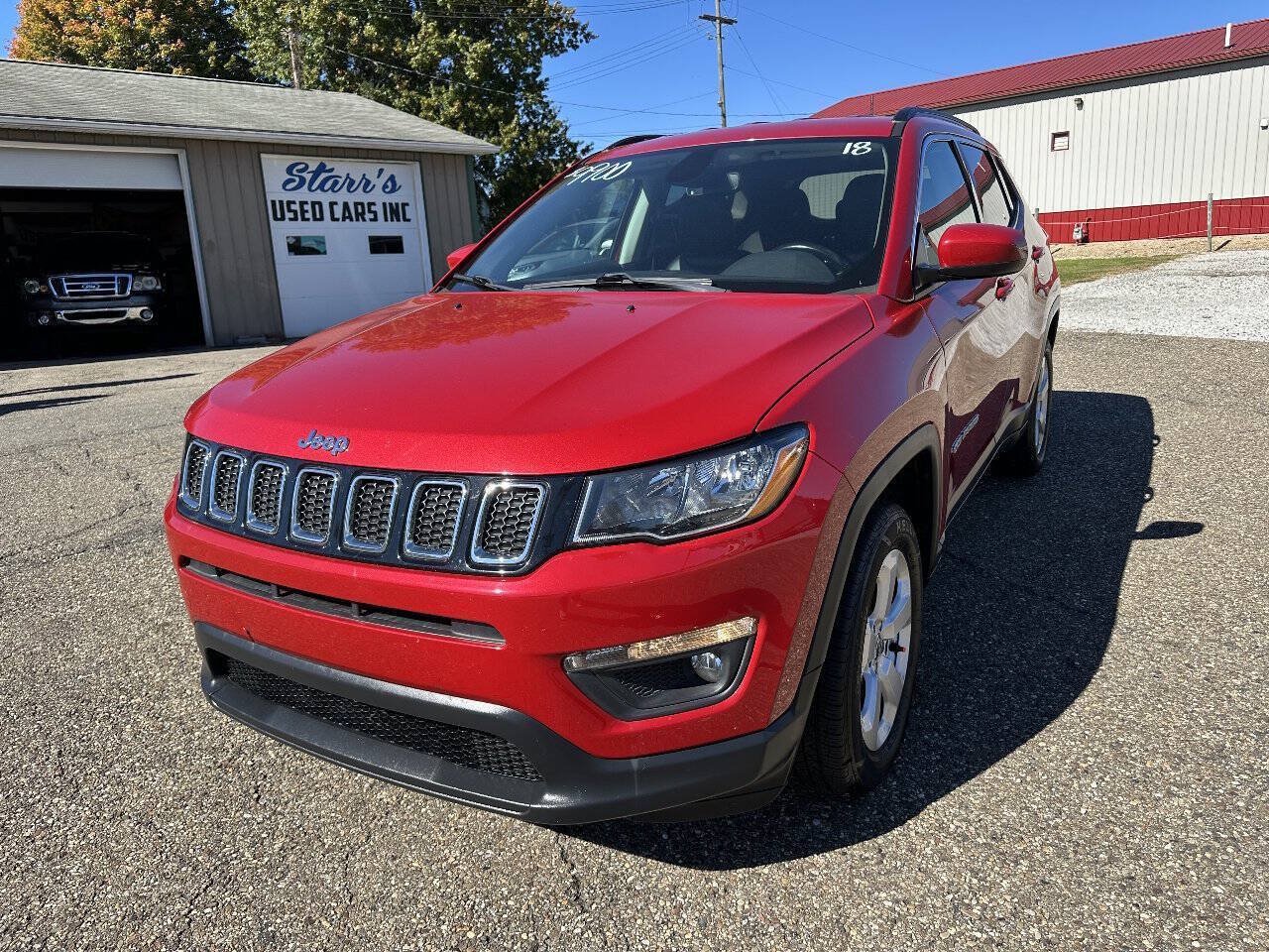 Used 2018 Jeep Compass Latitude w/ Popular Equipment Group AWD/4WD image 12