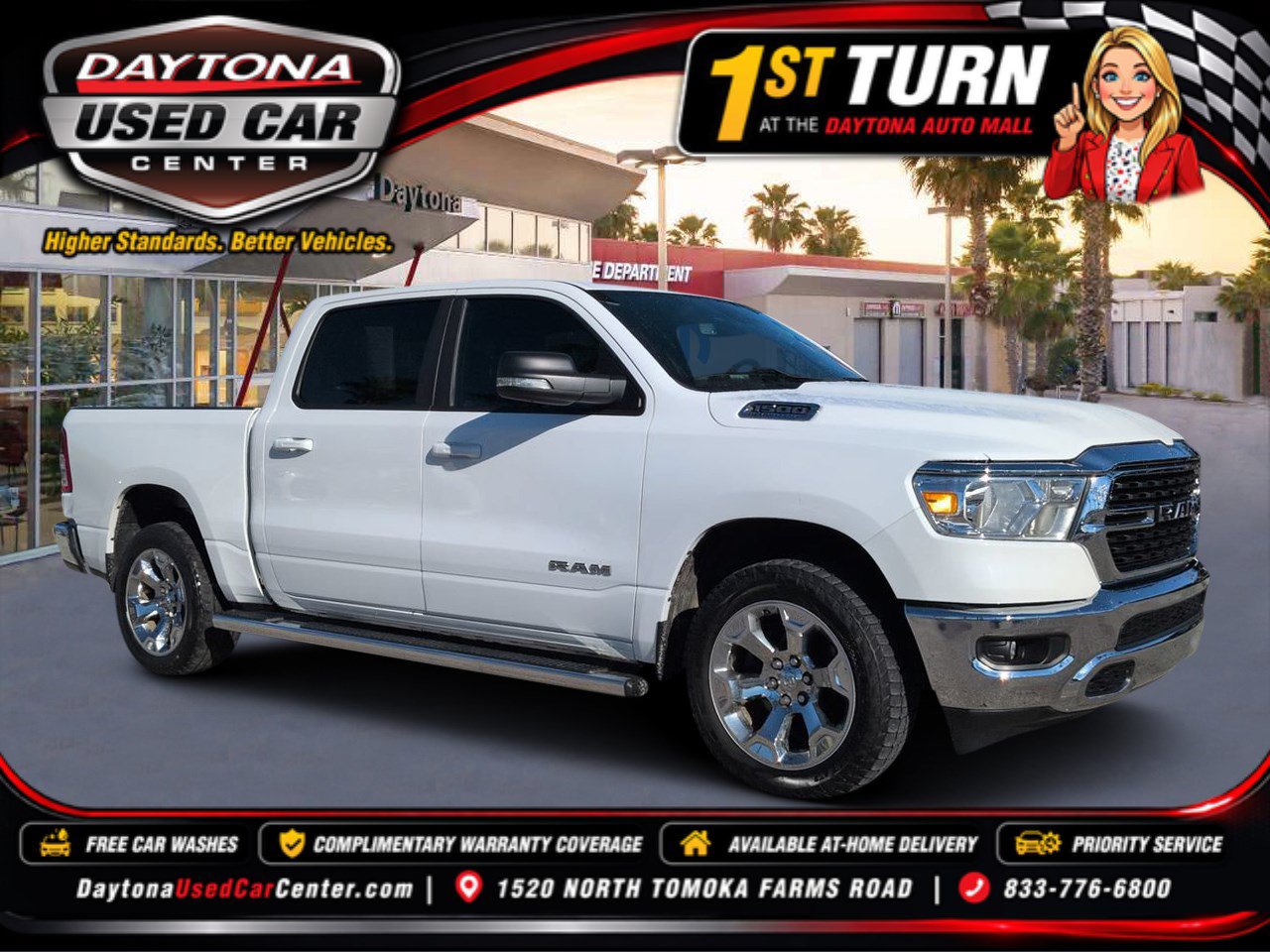 Used 2022 RAM 1500 Big Horn AWD/4WD image 1