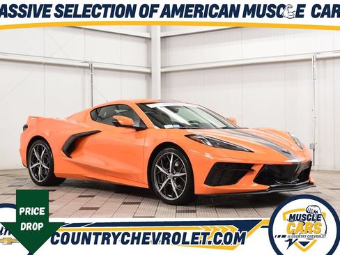 Used 2023 Chevrolet Corvette Stingray Preferred Cpe w/ Z51 Performance Package RWD image 1