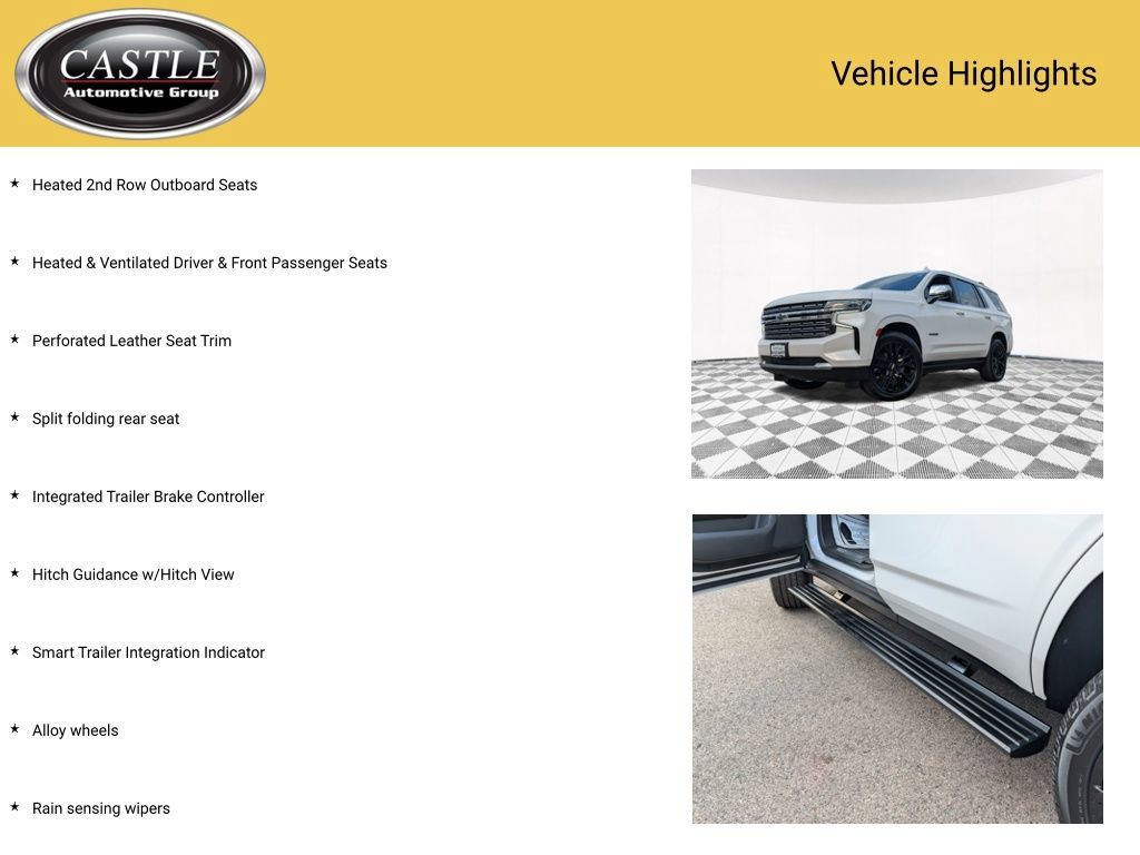 Used 2023 Chevrolet Tahoe Premier w/ Advanced Technology Package AWD/4WD image 19