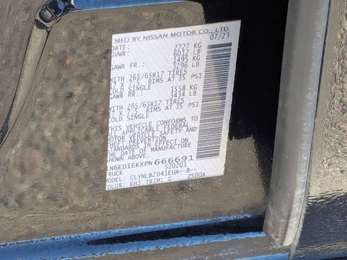 Used 2023 Nissan Frontier SV image 32