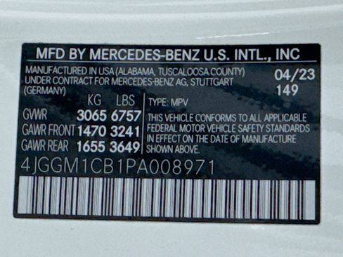 Certified 2023 Mercedes-Benz EQE 350+ 4MATIC SUV image 24