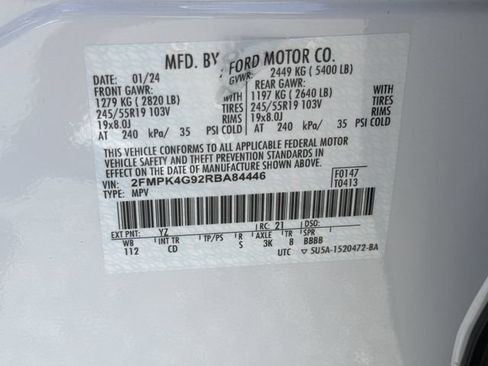 Used 2024 Ford Edge SE w/ Black Appearance Package AWD/4WD image 32
