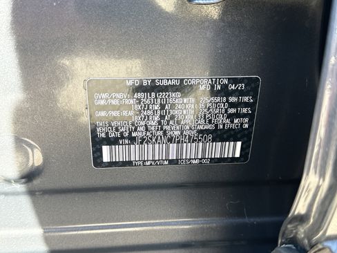 Certified 2023 Subaru Forester Limited AWD/4WD image 26