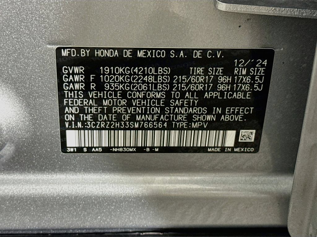 Used 2025 Honda HR-V LX image 34