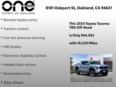 Used 2024 Toyota Tacoma TRD Off-Road w/ TRD Off Road Premium Package AWD/4WD image 5