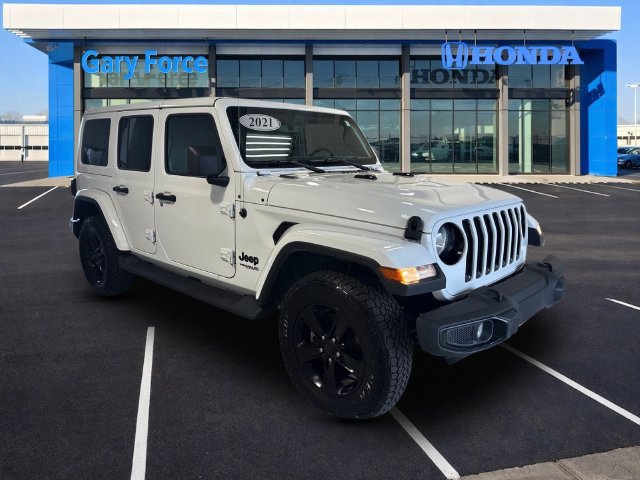 Used 2021 Jeep Wrangler Unlimited Sahara AWD/4WD image 1