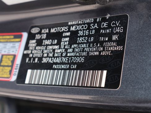 Used 2019 Kia Rio S FWD image 35
