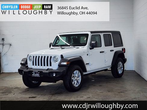 Used 2023 Jeep Wrangler Sport S w/ Cold Weather Group image 1