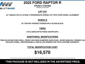 Used 2025 Ford F150 Raptor w/ Equipment Group 803A Raptor R video 2