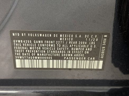 Used 2021 Volkswagen GTI SE FWD image 10