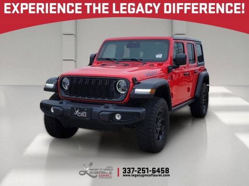 Used 2025 Jeep Wrangler Unlimited Sport S 4xe AWD/4WD image 1