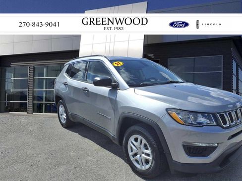 Used 2021 Jeep Compass Sport FWD image 1