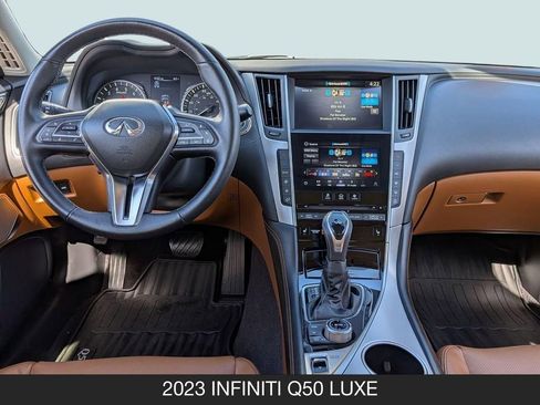 Used 2023 INFINITI Q50 Luxe w/ Cargo Package RWD image 13
