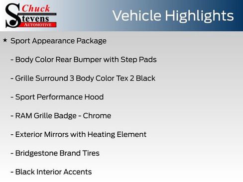 Used 2026 RAM 1500 Laramie w/ Sport Appearance Package AWD/4WD image 7