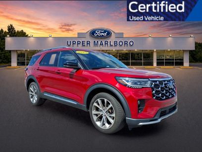 Certified 2025 Ford Explorer Platinum w/ Ultimate Package
