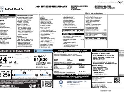 Used 2024 Buick Envision Preferred