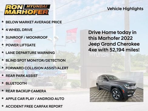 Used 2022 Jeep Grand Cherokee Limited 4xe AWD/4WD image 15