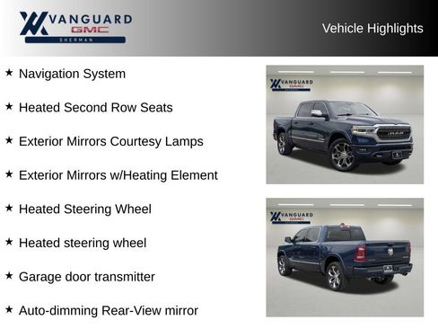Used 2023 RAM 1500 Limited w/ Body Color Bumper Group AWD/4WD image 10