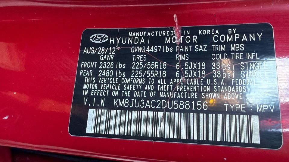 Used 2013 Hyundai Tucson Limited FWD image 18
