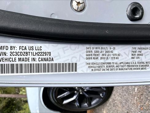 Used 2020 Dodge Challenger R/T w/ Blacktop Package image 15