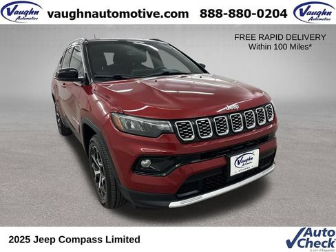Used 2025 Jeep Compass Limited AWD/4WD image 1