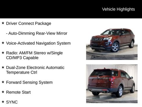 Used 2016 Ford Explorer XLT w/ Equipment Group 202A image 13