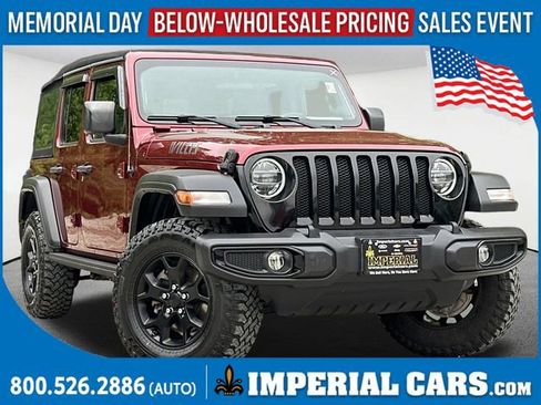 Used 2021 Jeep Wrangler Unlimited Sport AWD/4WD image 1