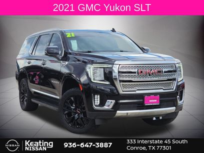 Used 2021 GMC Yukon SLT w/ Rear Media and Nav Package