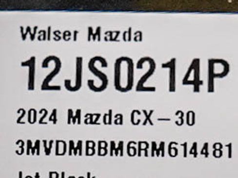 Used 2024 MAZDA CX-30 AWD 2.5 S w/ Select Sport Pkg image 30