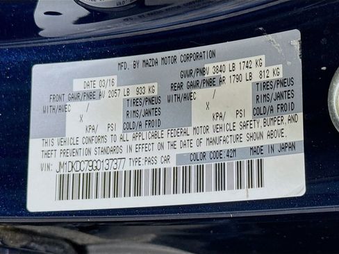 Used 2016 MAZDA CX-3 Touring w/ Premium Package image 33