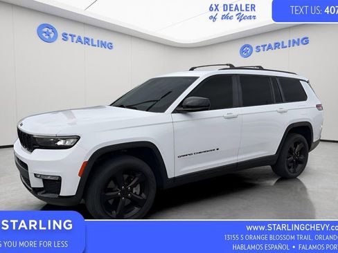 Used 2022 Jeep Grand Cherokee L Limited w/ Black Appearance Package image 1
