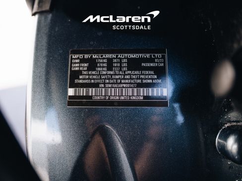 Used 2023 McLaren Artura RWD image 36