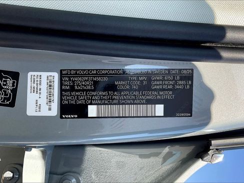 New 2026 Volvo XC90 B6 Ultra image 21