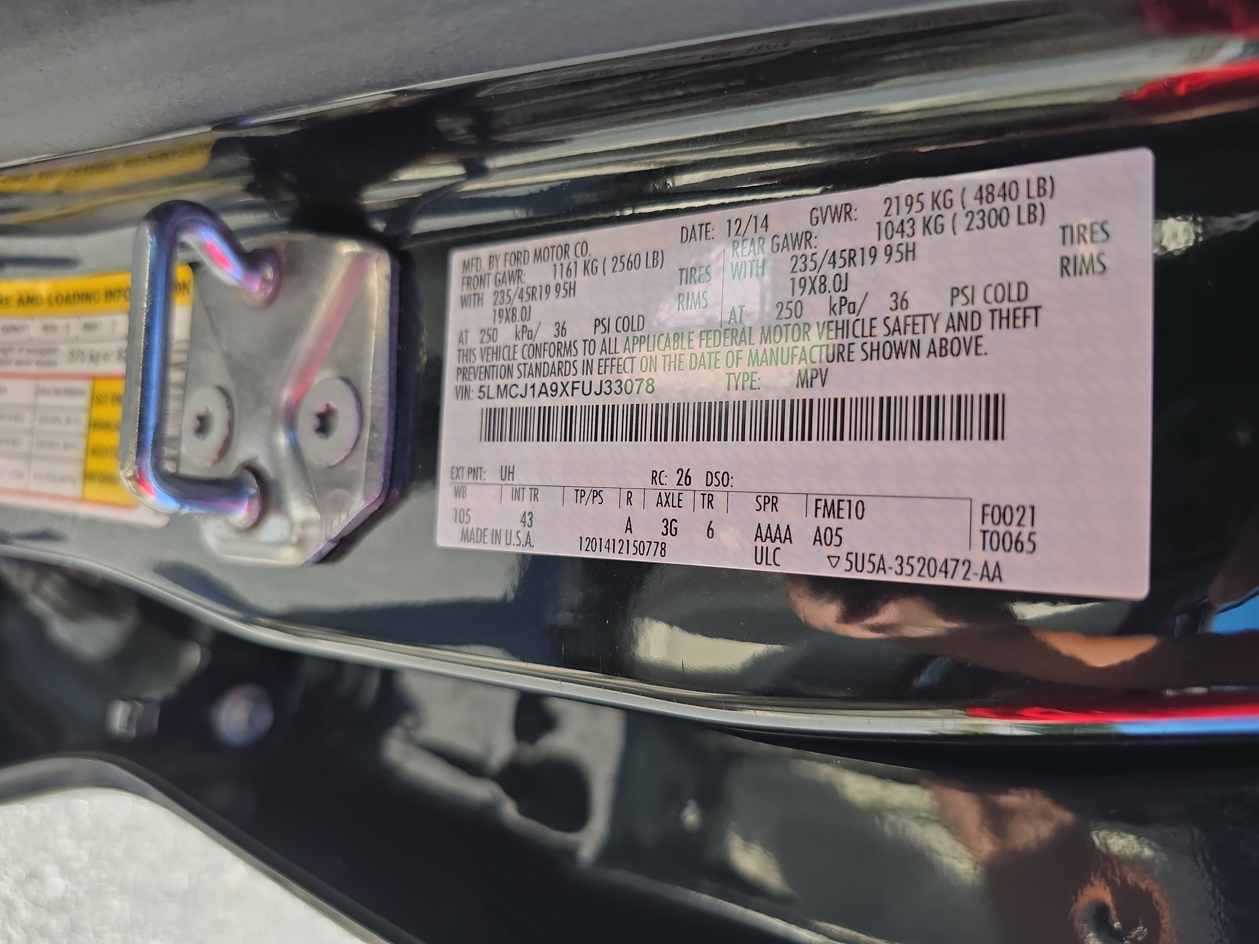 Used 2015 Lincoln MKC FWD w/ Equipment Group 102A Reserve image 35