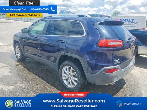 Used 2015 Jeep Cherokee Limited AWD/4WD image 3
