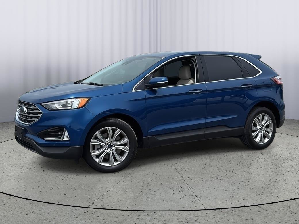 Used 2021 Ford Edge Titanium w/ Cargo Accessory Package FWD image 2