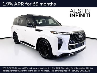 New 2026 INFINITI QX80 SPORT w/ Sport Exterior Package