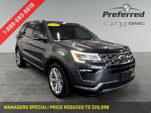 Used 2019 Ford Explorer Limited w/ Class III Trailer Tow Package AWD/4WD image 1