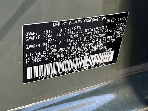 Used 2024 Subaru Crosstrek 2.5i Sport w/ Popular Package #4A image 30