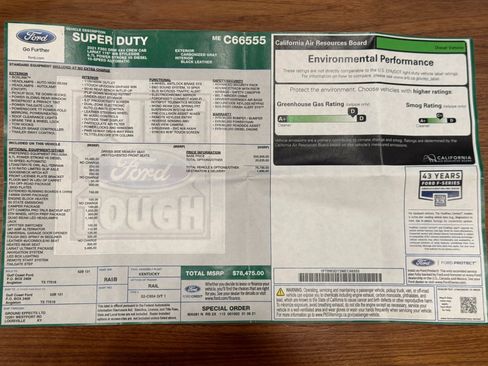 Used 2021 Ford F350 Lariat w/ Lariat Ultimate Package image 76