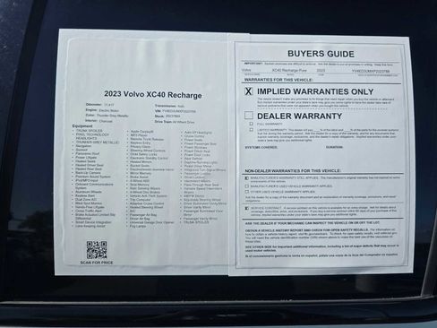 Used 2023 Volvo XC40 Recharge Ultimate image 20
